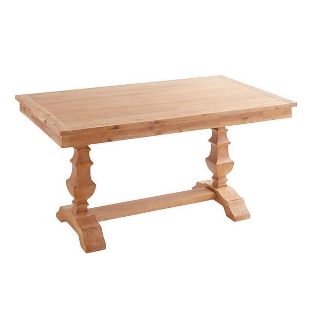Bradding Collection Honey Stonewash Dining Tables 66"