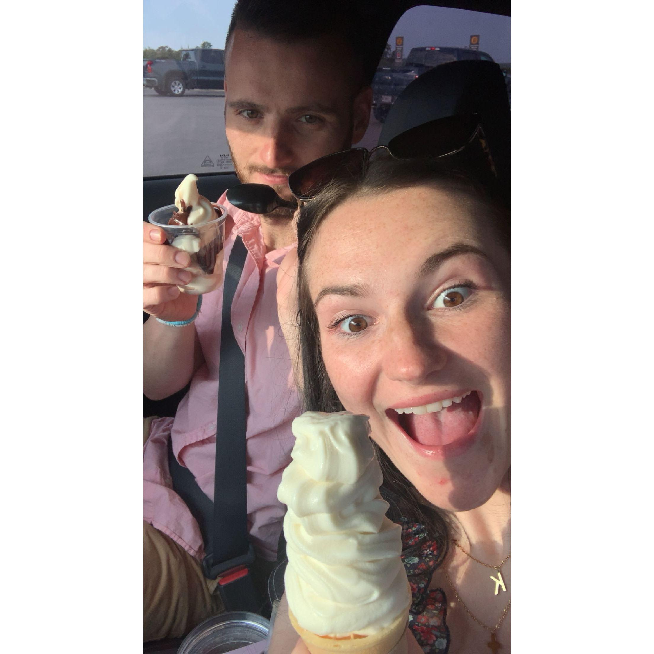 Always down for a sweet treat:)