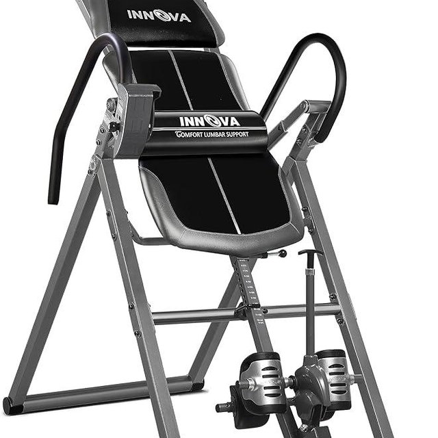 Innova Inversion Table with Stretch Bars for Optimal Slope Inversion and Full Body Stretch