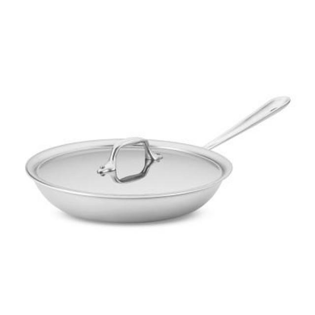 All-Clad D3 Tri-Ply Stainless-Steel Traditional Covered Fry Pan