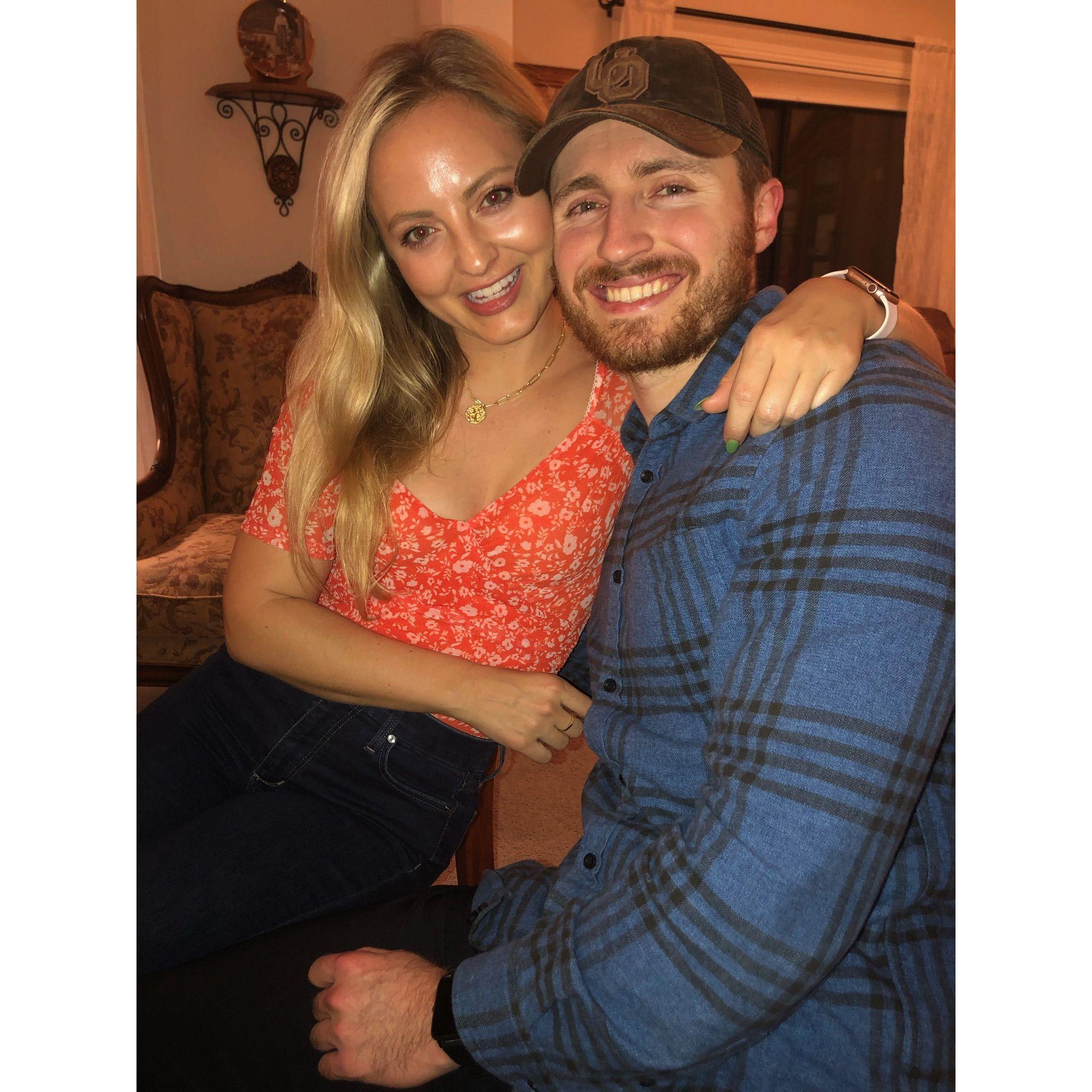 Thanksgiving in Rocklin, November 2021. Our first Holidays together!