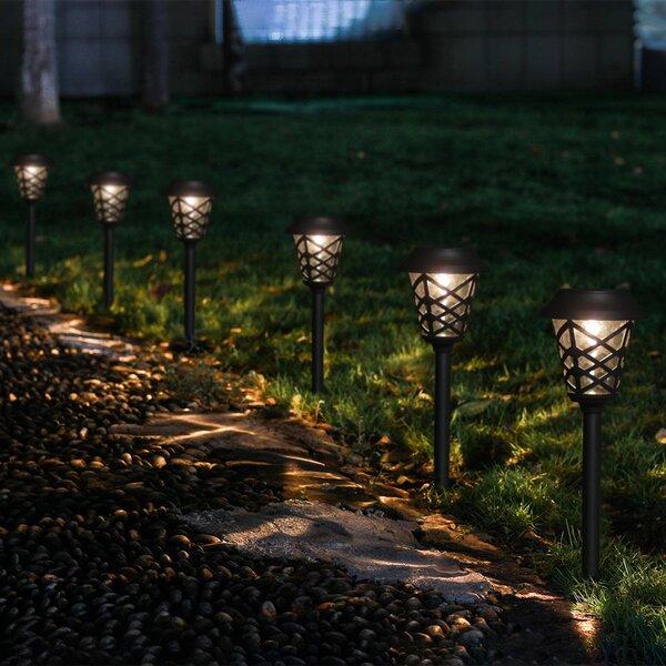 Solar Powered LED Pathway Light (Set of 4)