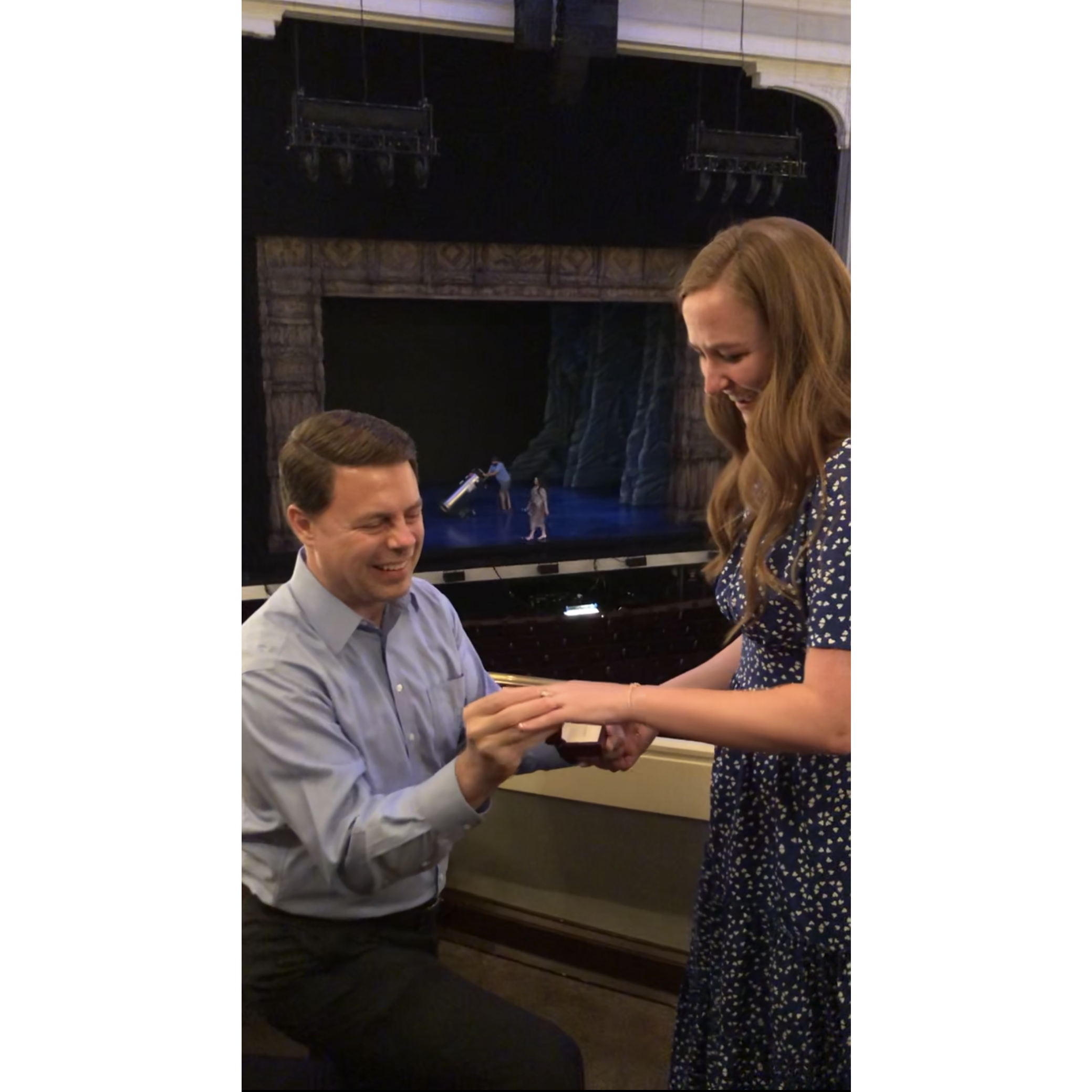 Proposal at Bass Hall