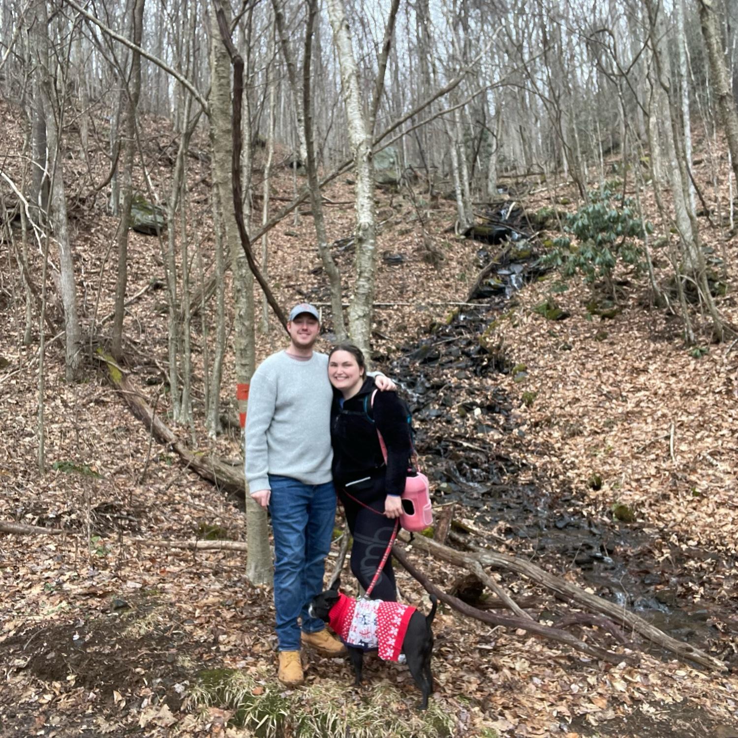 Our first trip together - North Carolina New Years 2023. & Alby’s first time seeing snow!