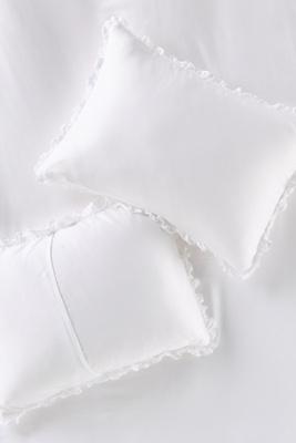 Lisbet Tencel Ruffle Shams, Set of 2