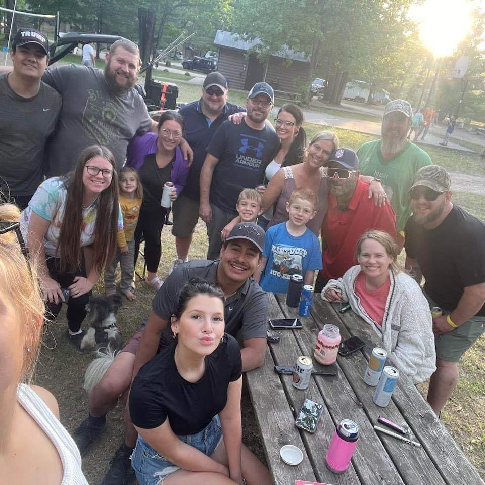 Our first camping trip-Memorial weekend, Wellston, MI