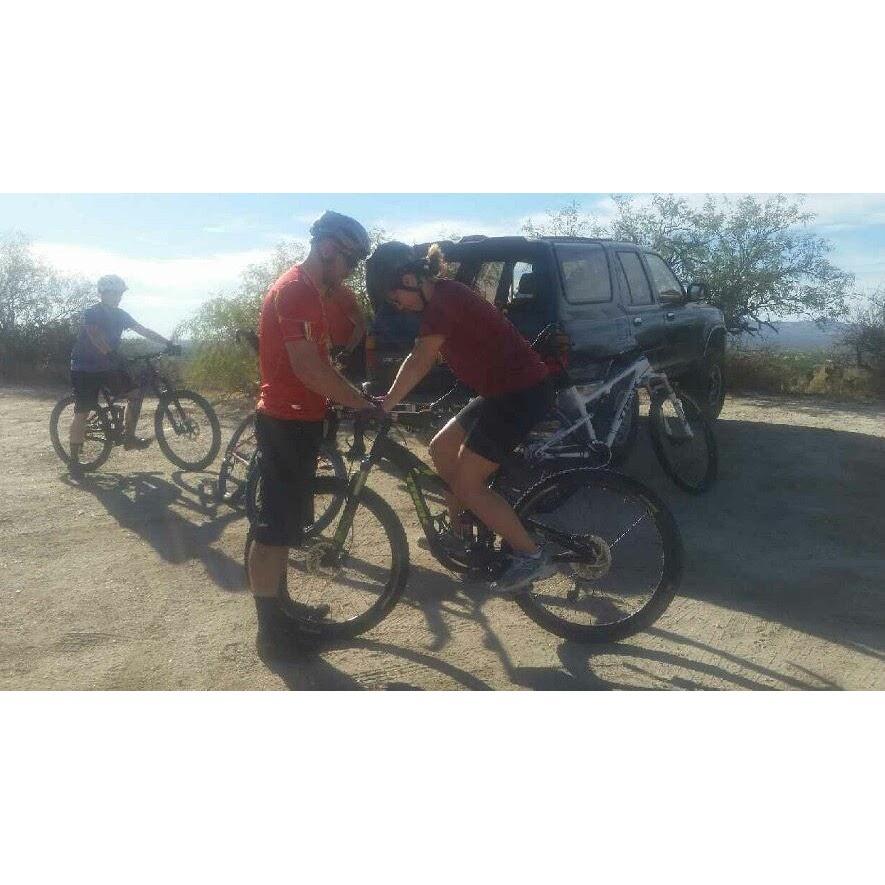 First mountain bike ride ever!