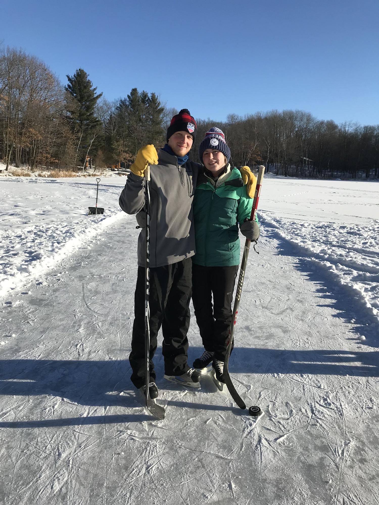 Is Missy faster on skates than Rob?