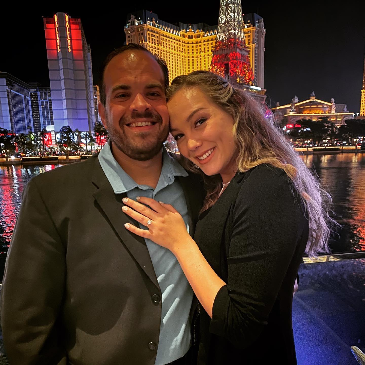 Vegas - engaged.