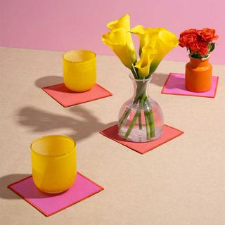 Lollipop Twill Cocktail Napkin, Set of 4