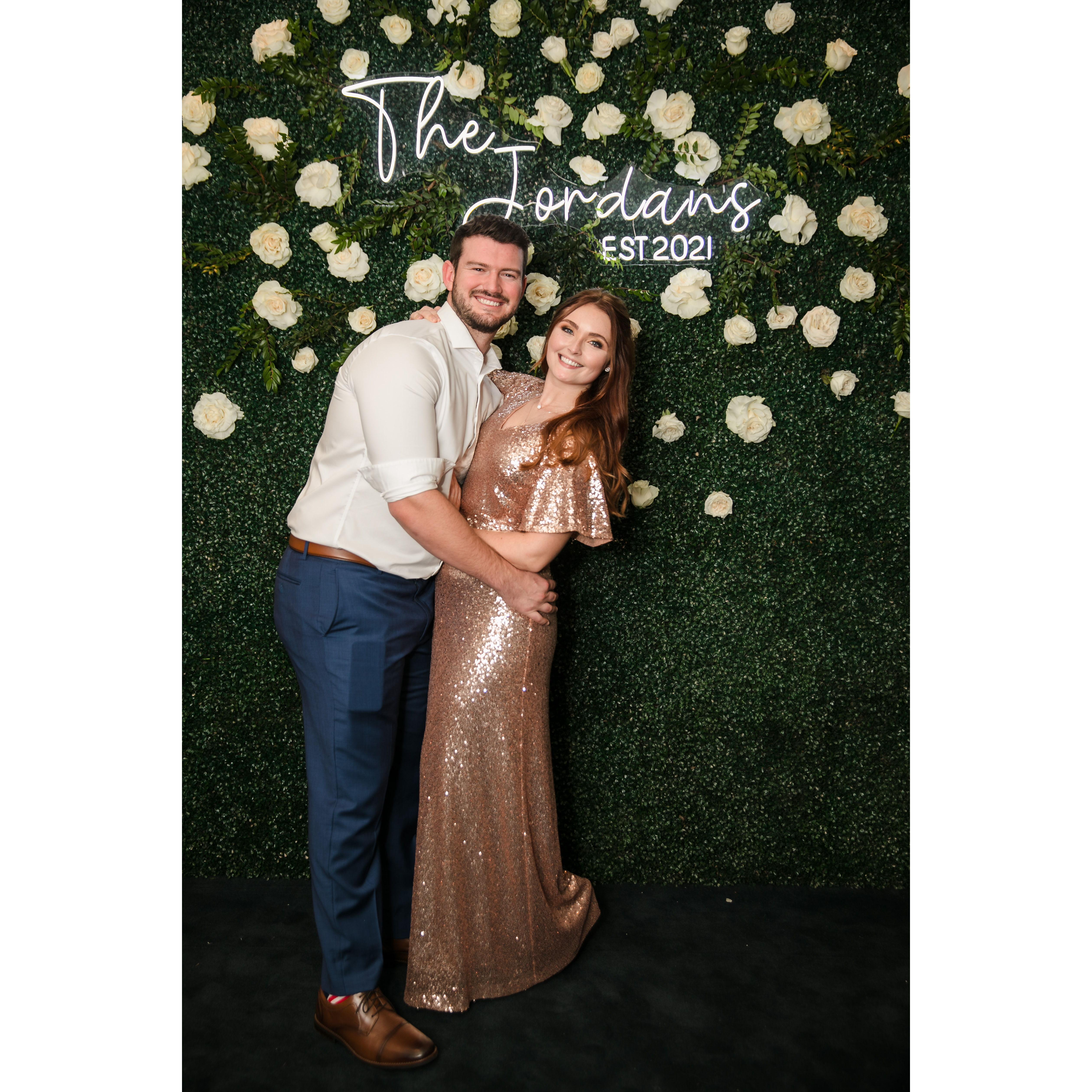 We then started to go to and be in a million weddings