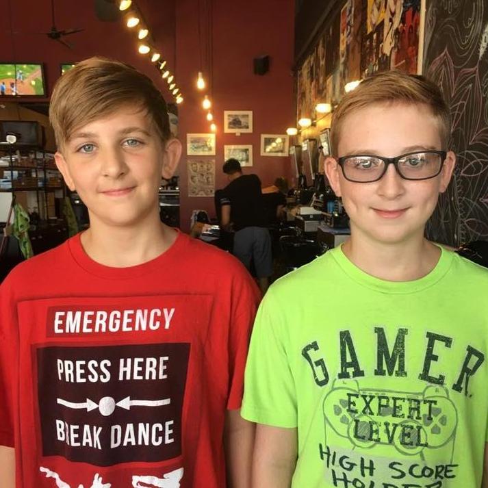 New haircuts!