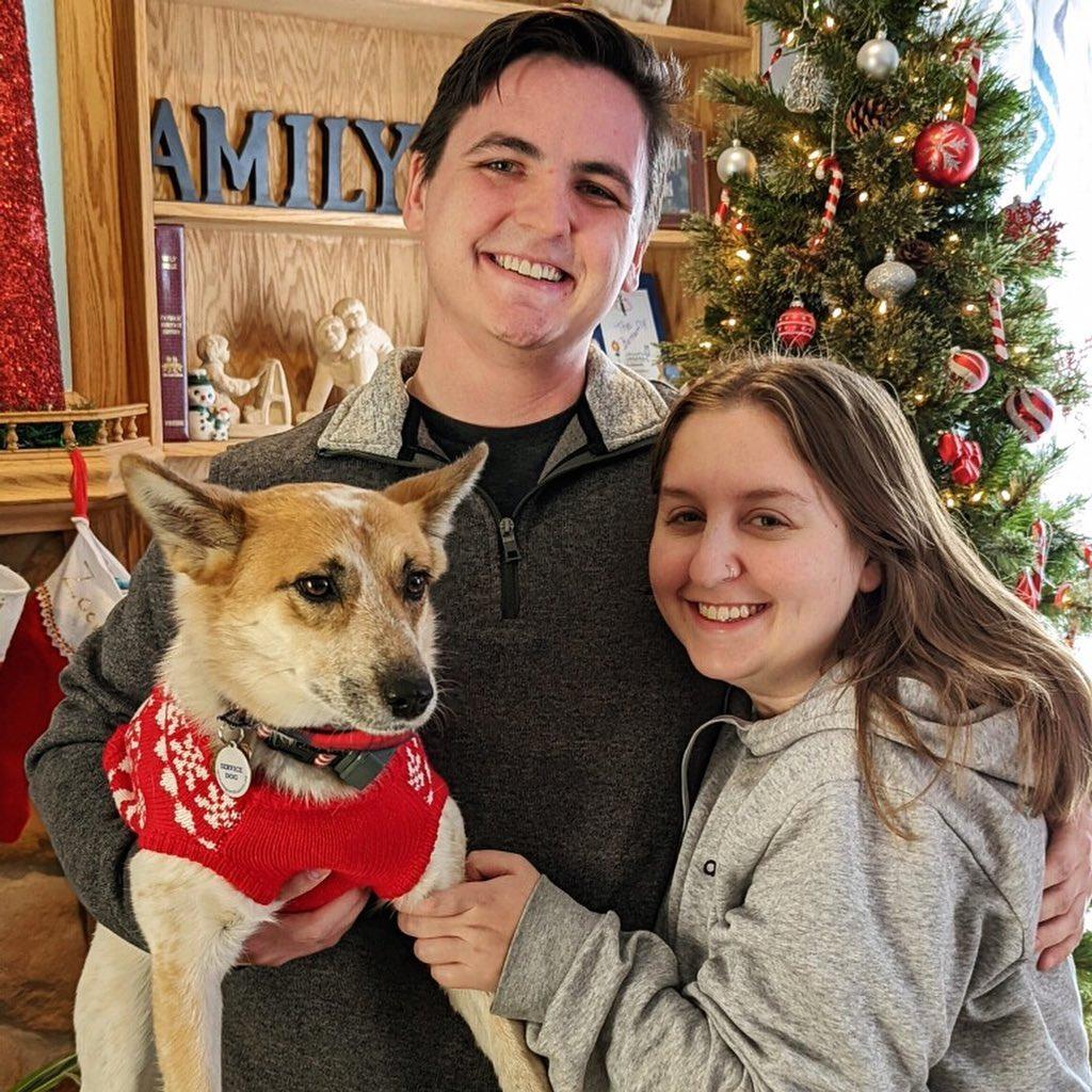 Lindsay's first Nickelson Christmas (and Christmas in general).