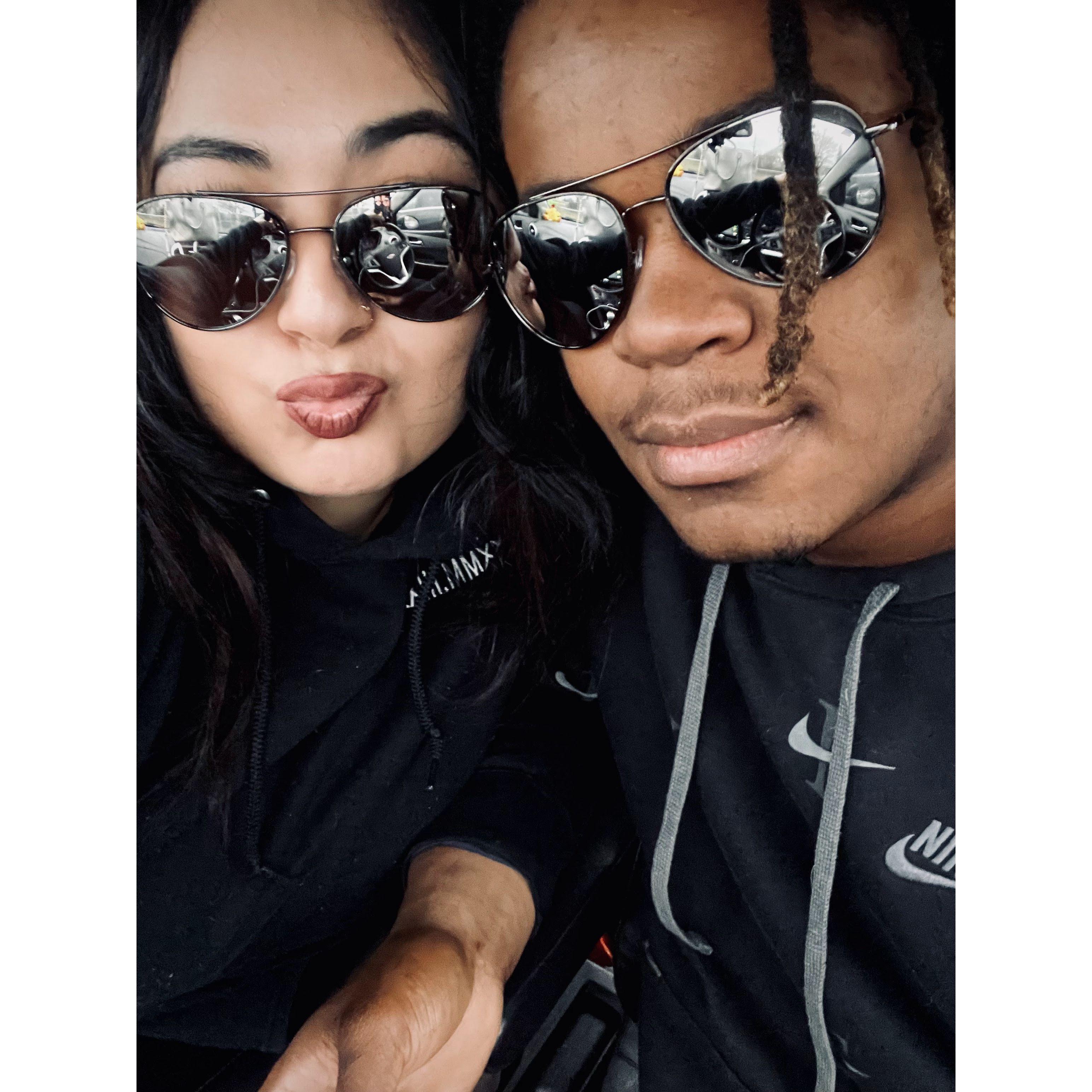 Got our stunna shades on!