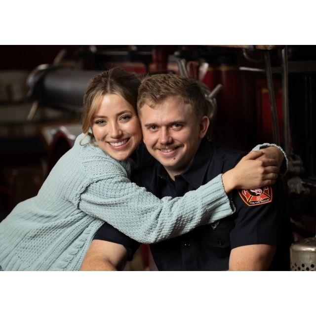 We met while working at the Fire Department together.