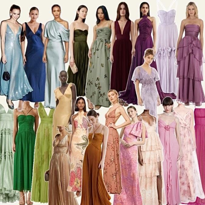 Ladies are encouraged to wear ankle or floor length formal dresses/gowns. Wear any color you’d like (except solid white/cream). 
The venue does not allow stilettos; but does provide heel covers.