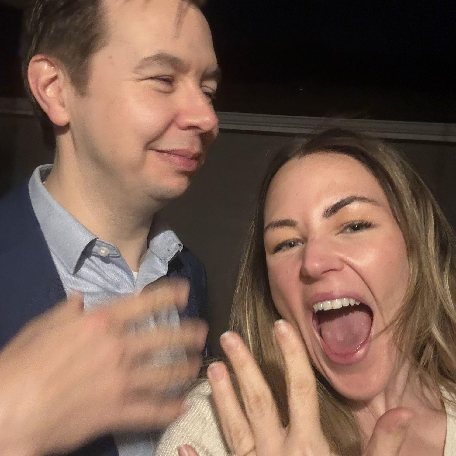 Right after we got engaged!