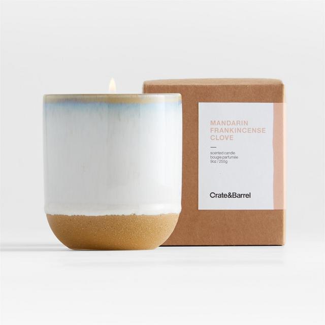 Mandarin, Frankincense, Clove Scented Candle