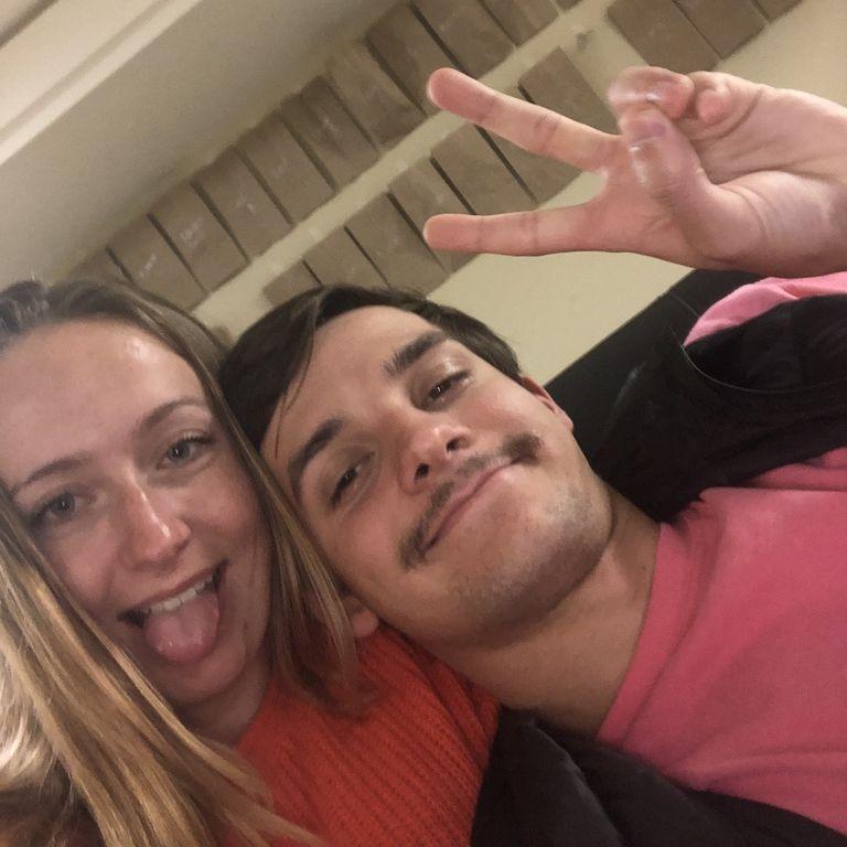 Our first ever photo together