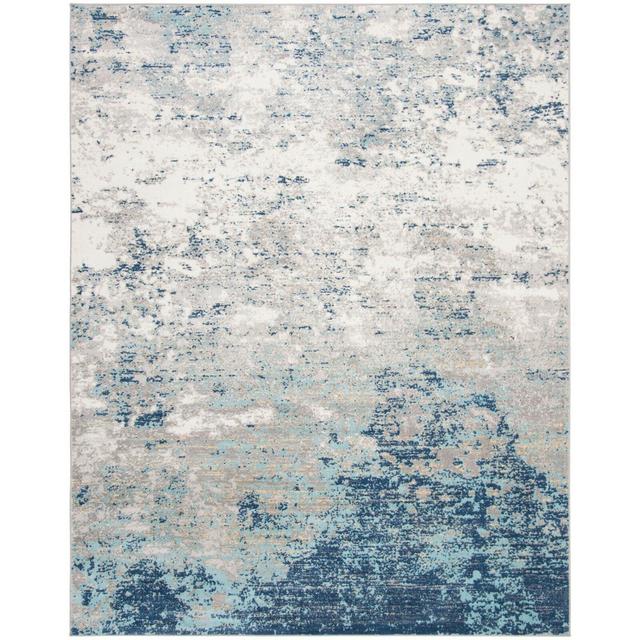 N'Keal Light Gray/Blue Rug