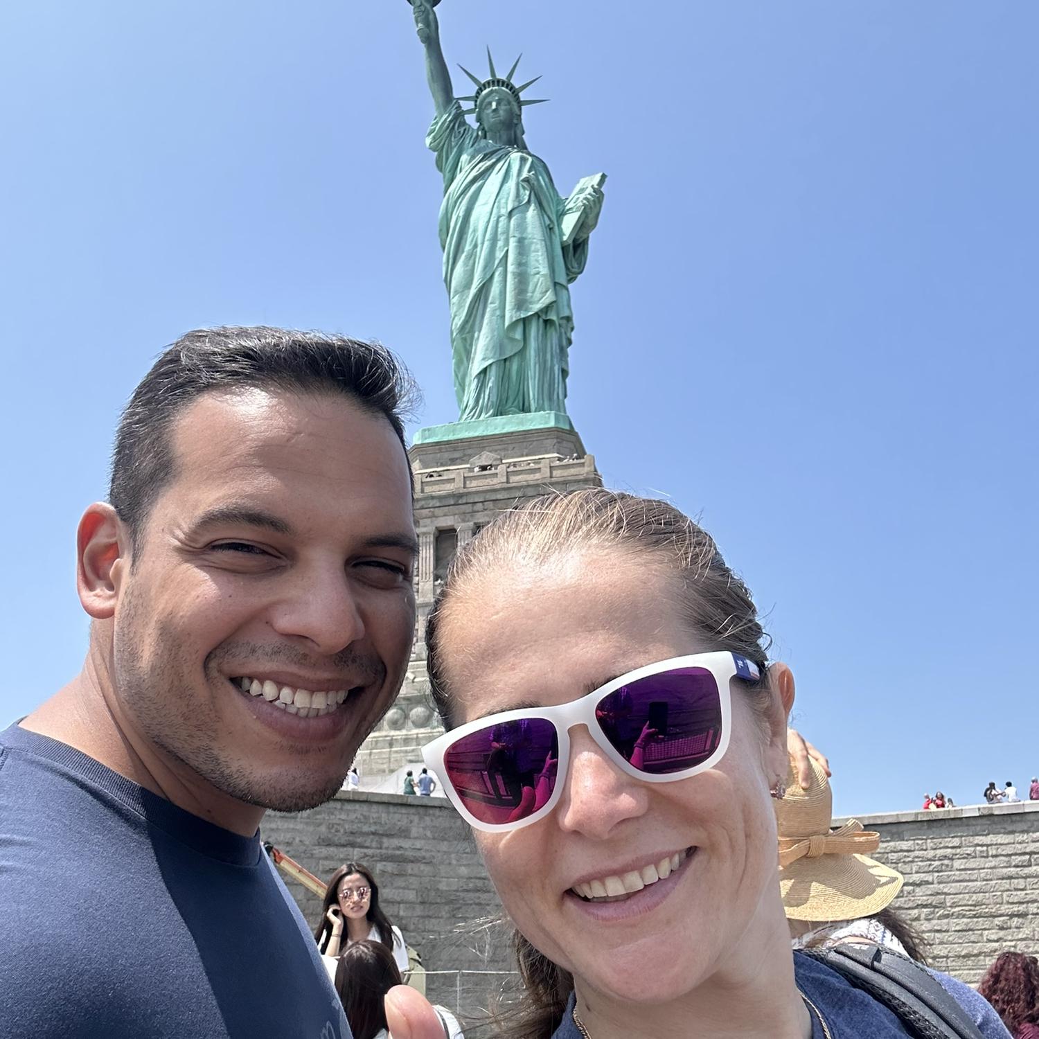 Trip to Statue of Liberty, finally:)