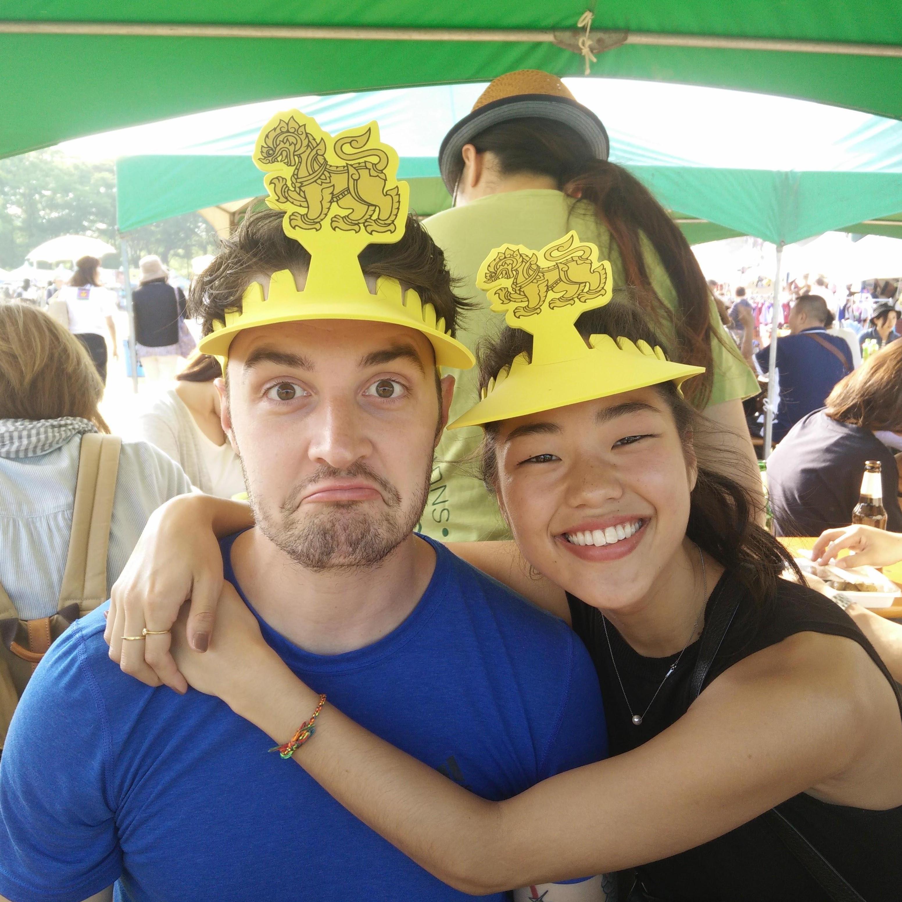 Thai Festival for Cindy's birthday! Osaka, Japan Spring 2016
紫芳子の誕生日の週に大阪でのタイフェス。この2日後紫芳子は急性胃腸炎にて救急車で運ばれましたとさ