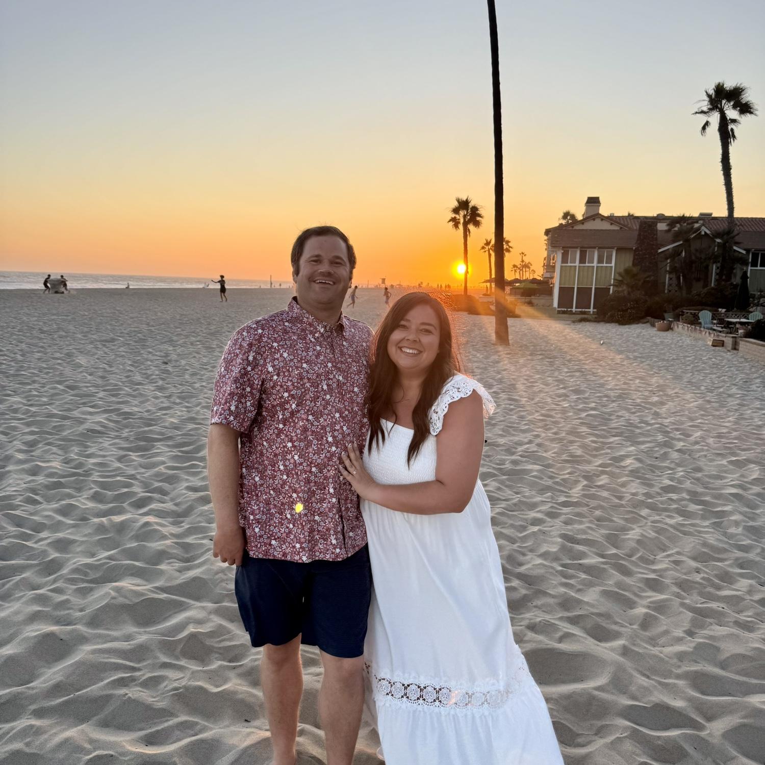 Summer sunsets