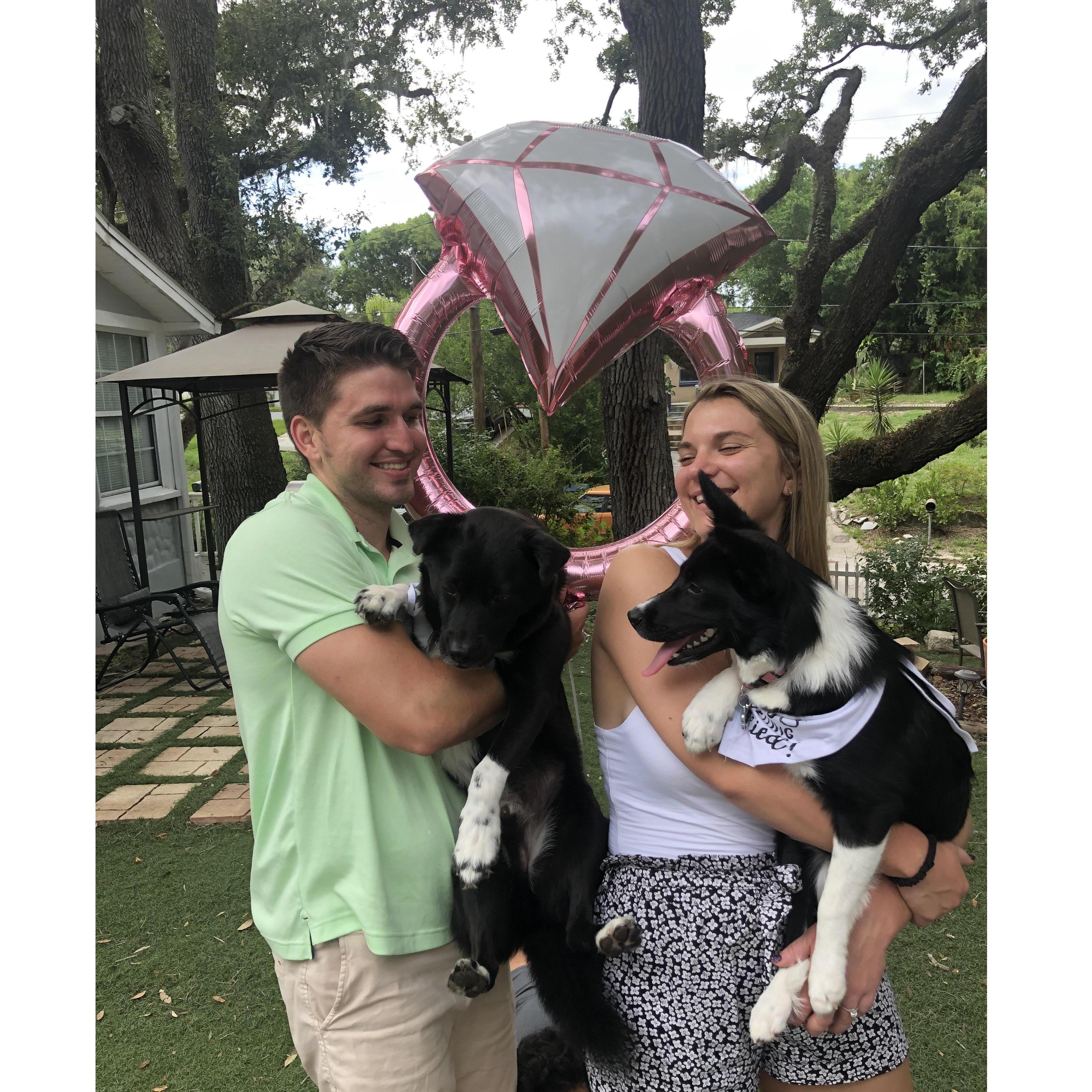 Celebrating with our children!