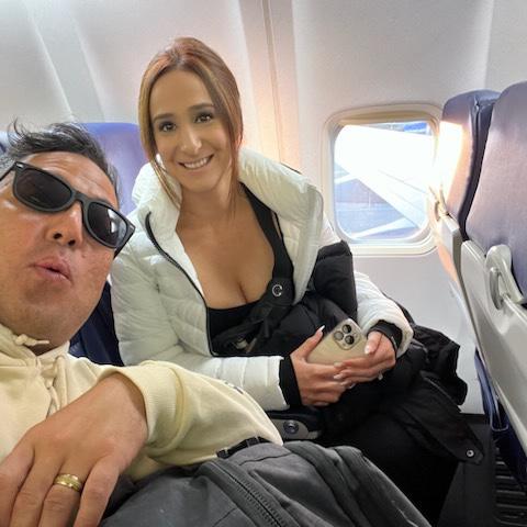 Flying to Texas