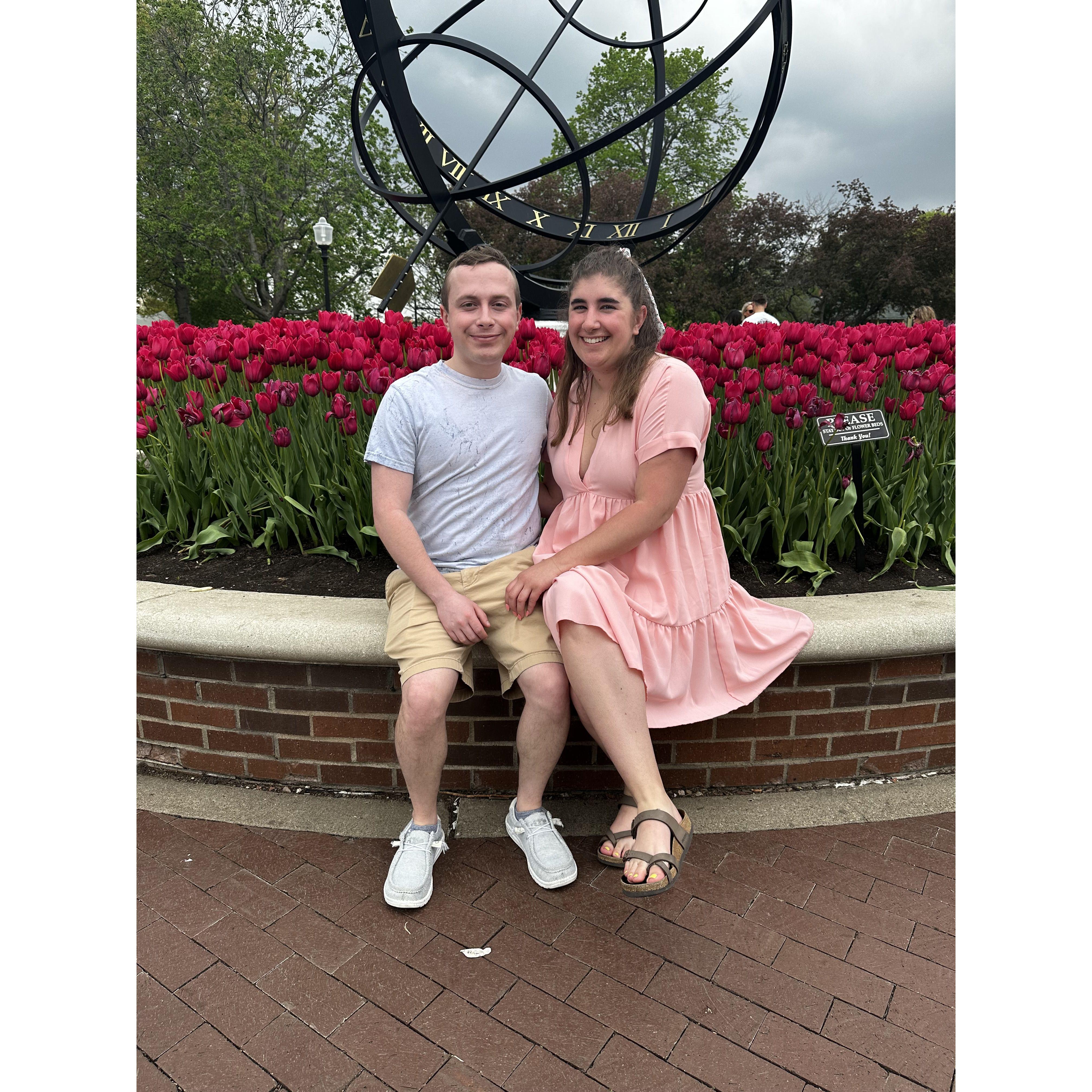 Day Trip to Pella, Iowa for Tulip Time, Spring 2023.