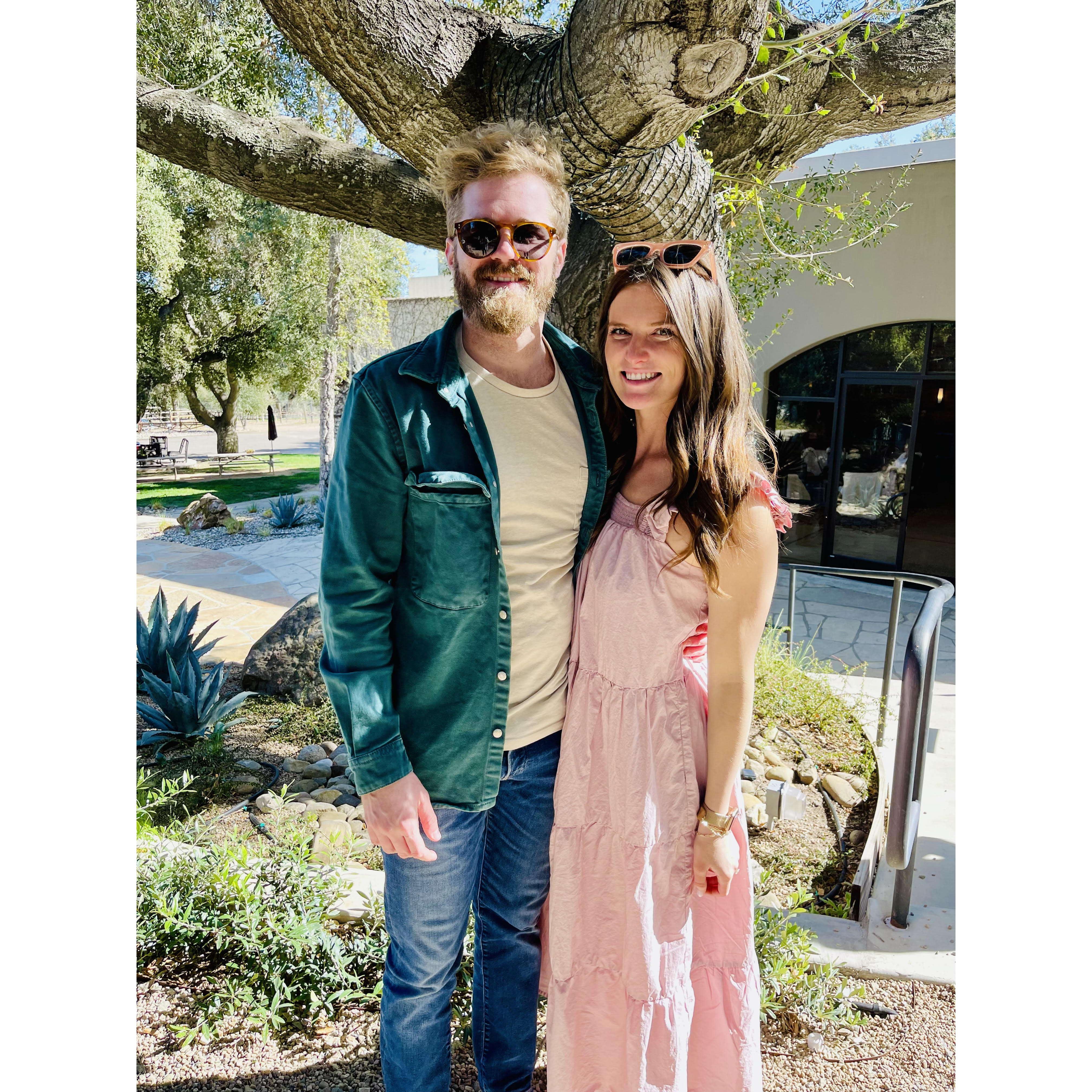 2022: first of two trips to wine country this year