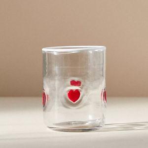 Anthropologie Icon Iced Coffee Glass