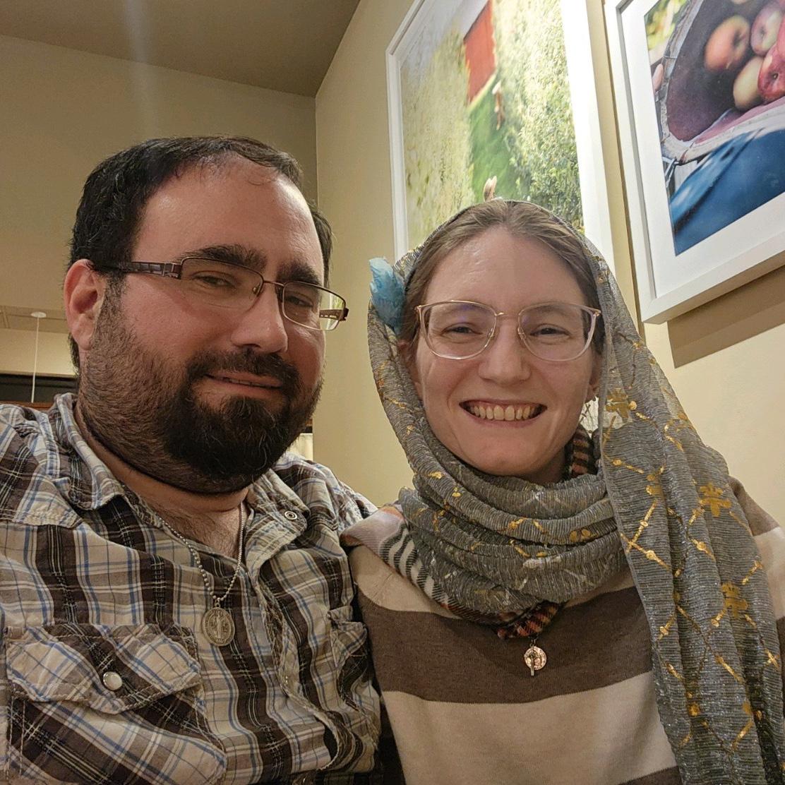 Our second date — Rachel was surprised at how happy she looked in this picture!