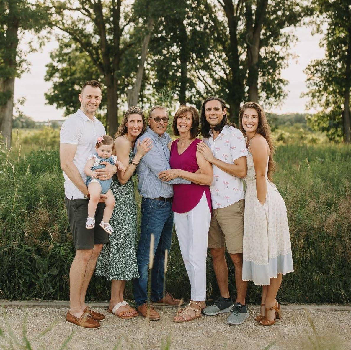 Yurick and Seagraves family photos in 2021.