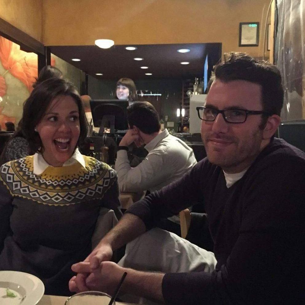 That time Pris wanted to take a photo of us together and I was excited and Ryan was not.