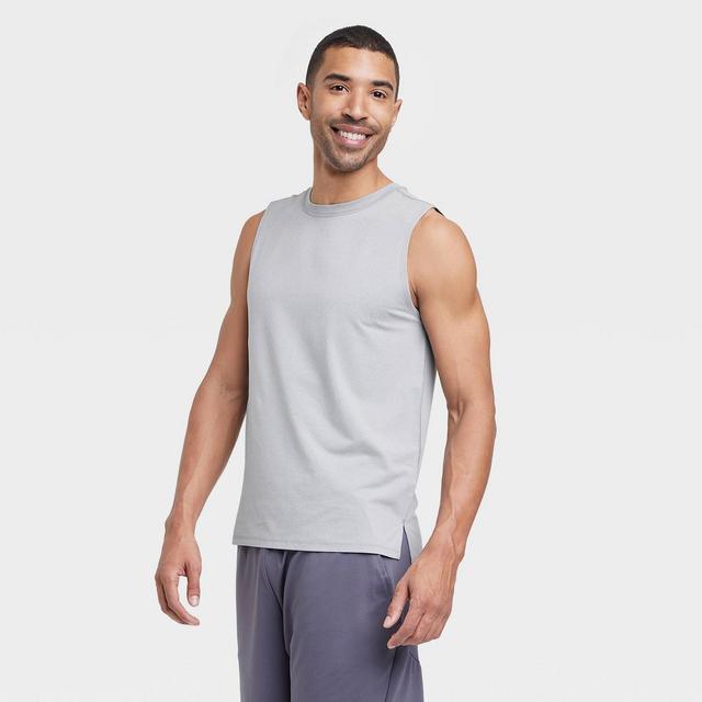 Men's Sleeveless Performance T-Shirt - All in Motion™ Functional Heather M