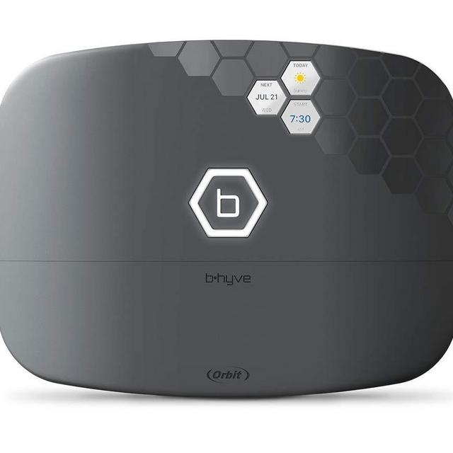 Orbit B-hyve XR Smart 8-Zone Indoor/Outdoor Sprinkler Controller, Compatible with Alexa, Charcoal Gray
