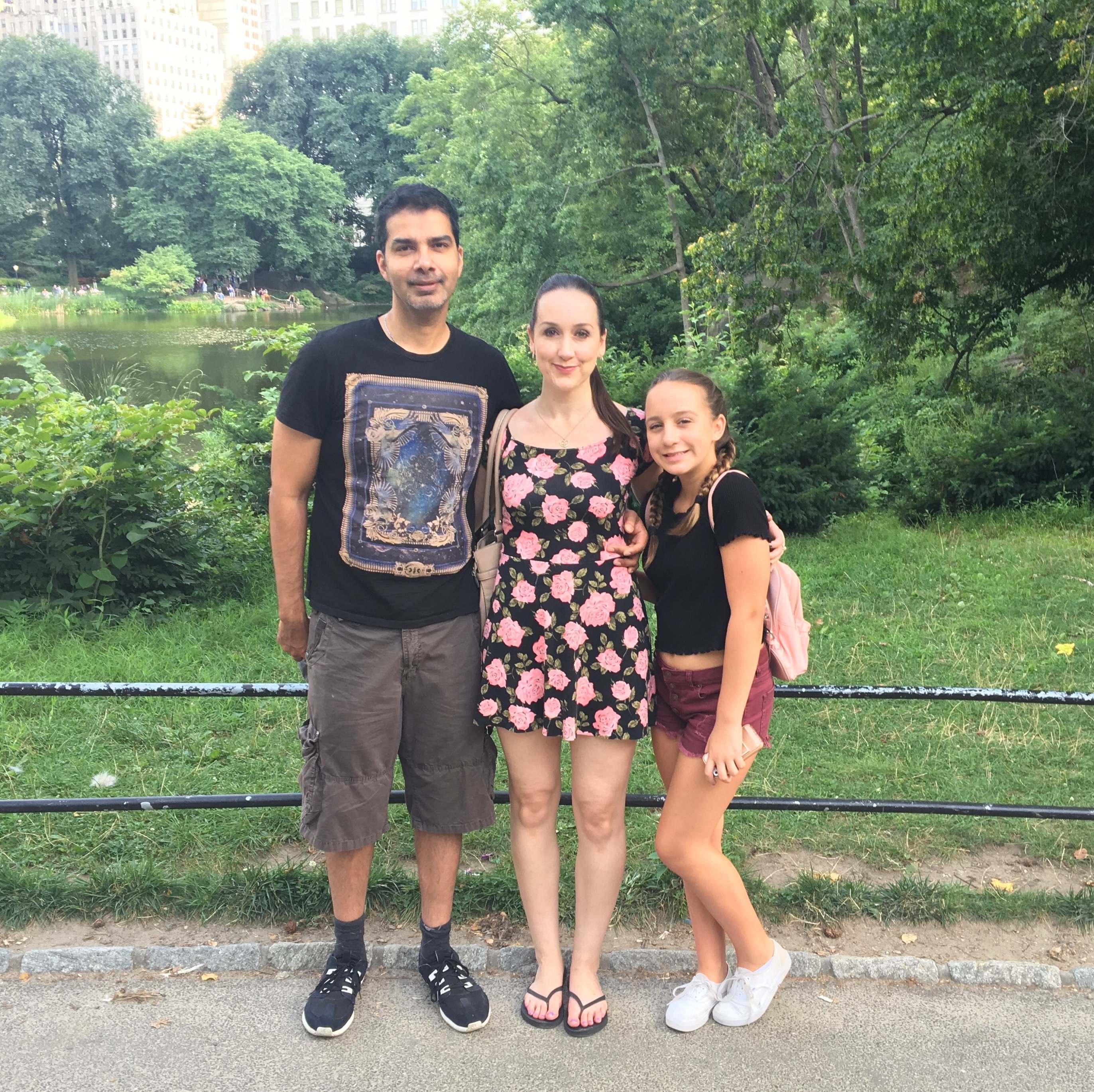 Strolling Central Park