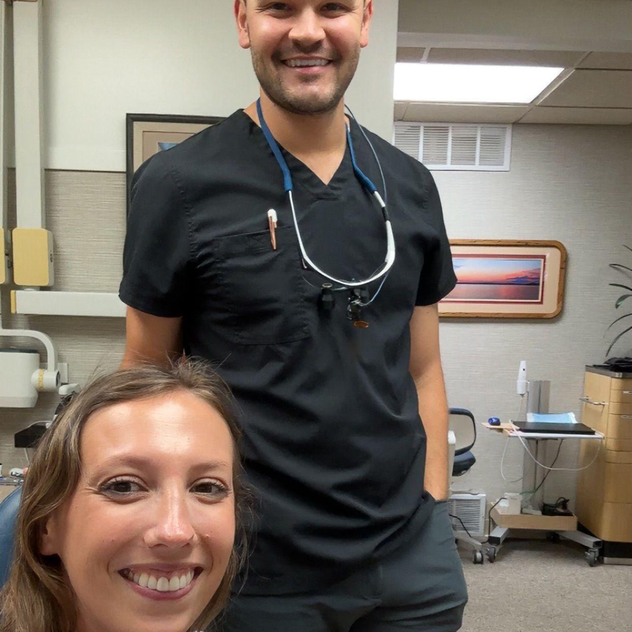 First dental exam by Alex