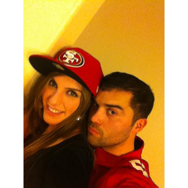 2013- 49ers went to the super bowl and that was the day i realized he was a die hard 49ers fan.
