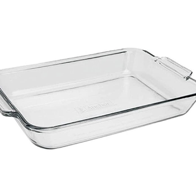 Anchor Hocking 81935OBL11 Oven Basics Bake Dish, 3 quart, Clear