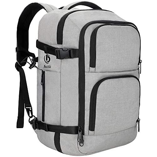 Dinictis 40L Flight Approved Carry on Travel Laptop Backpack,Business Weekender Bag