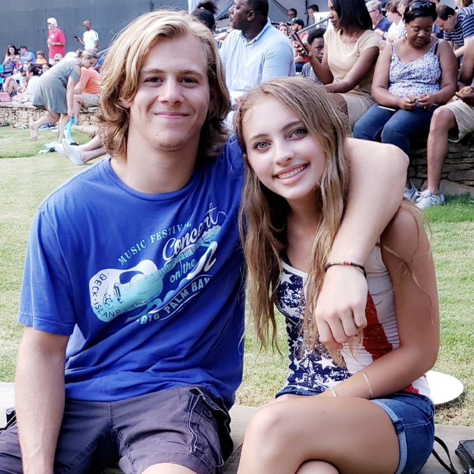This was our first July 4th together!