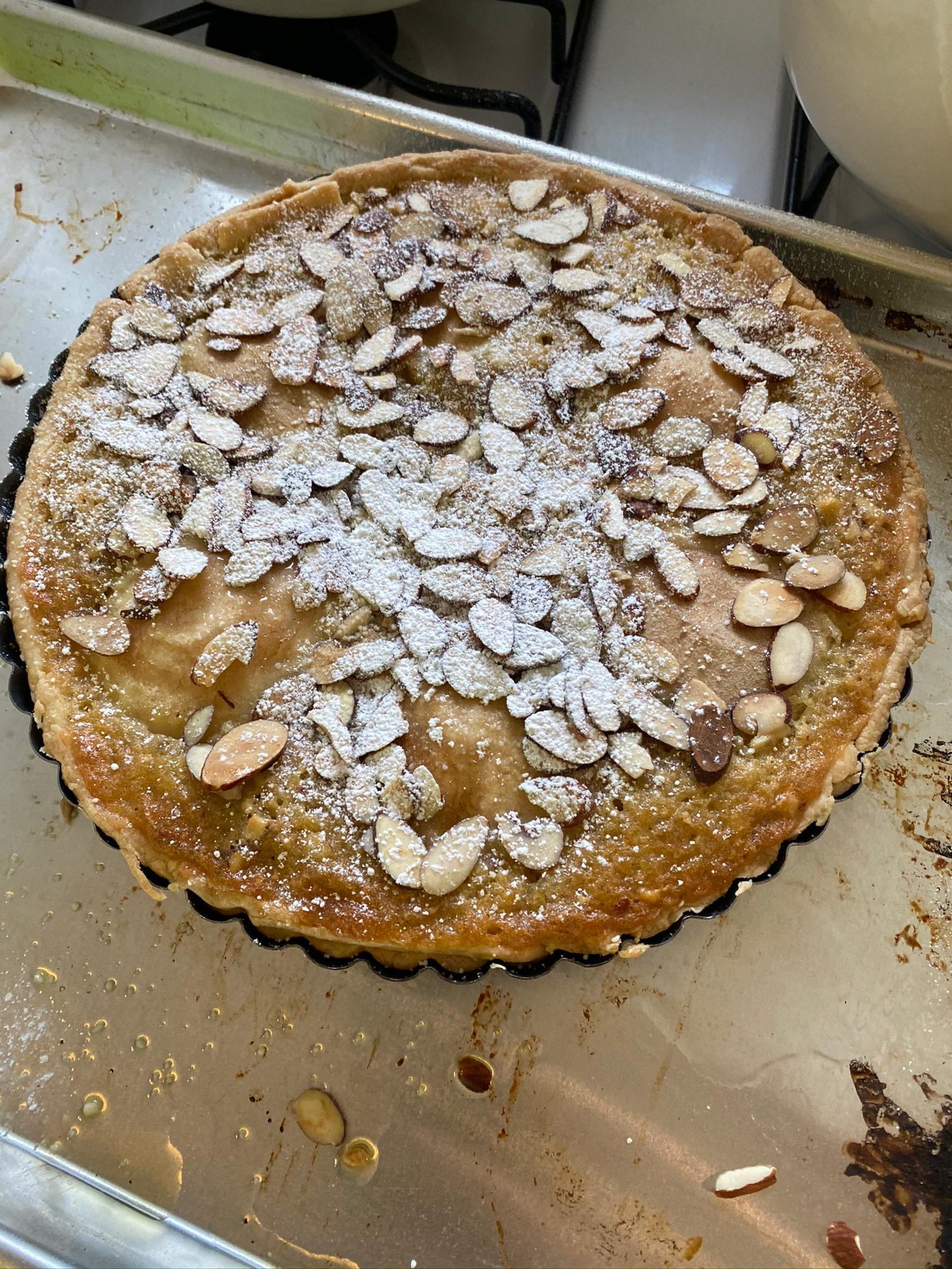 Said dessert, frangipane. Just one of the many surprises that night.