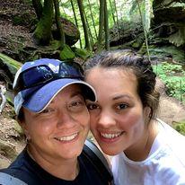 First road trip to Hocking Hills, OH! Memories of almost falling into "the devil's hole." The beginning of many hiking trips together