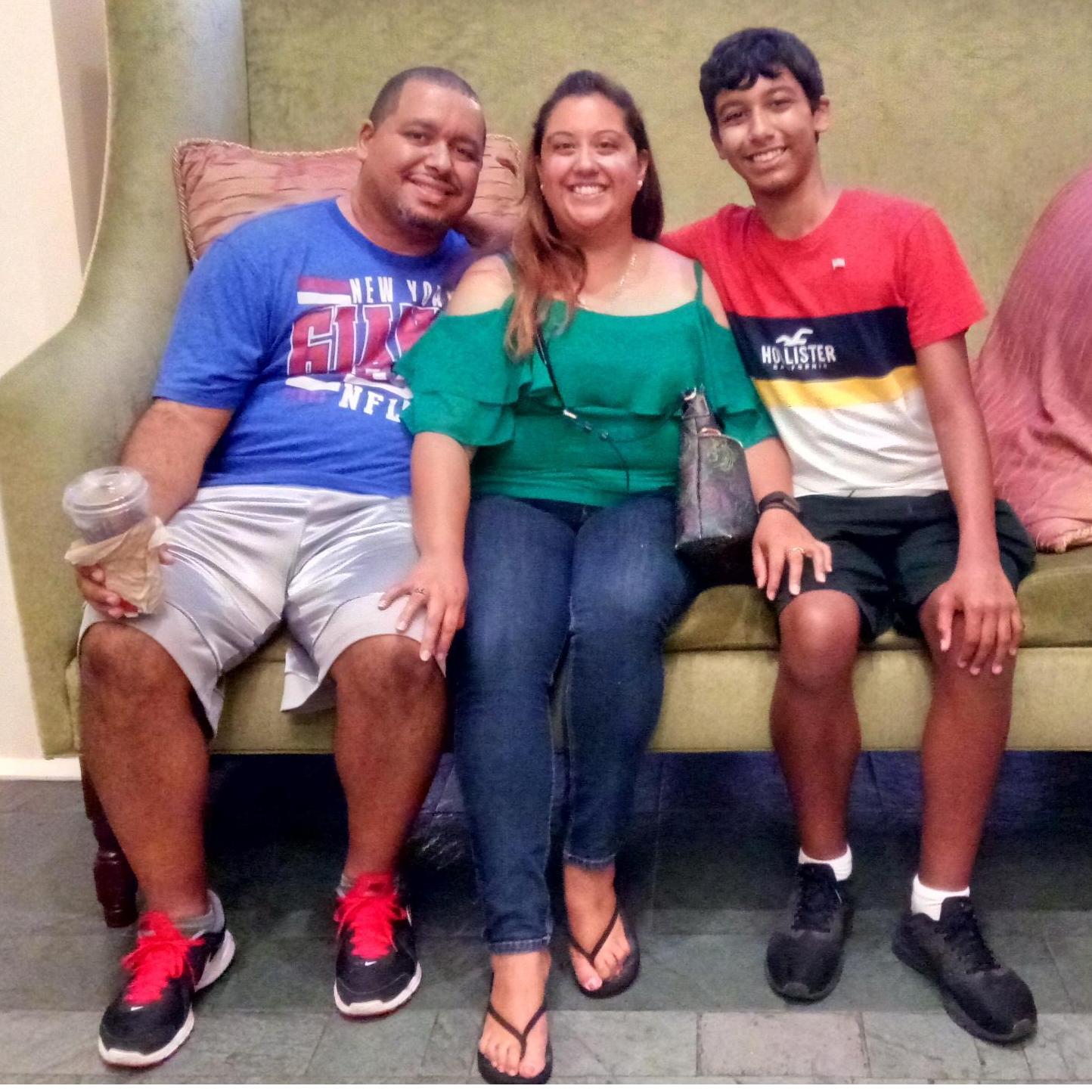 Family Photo at the Disney Boardwalk!