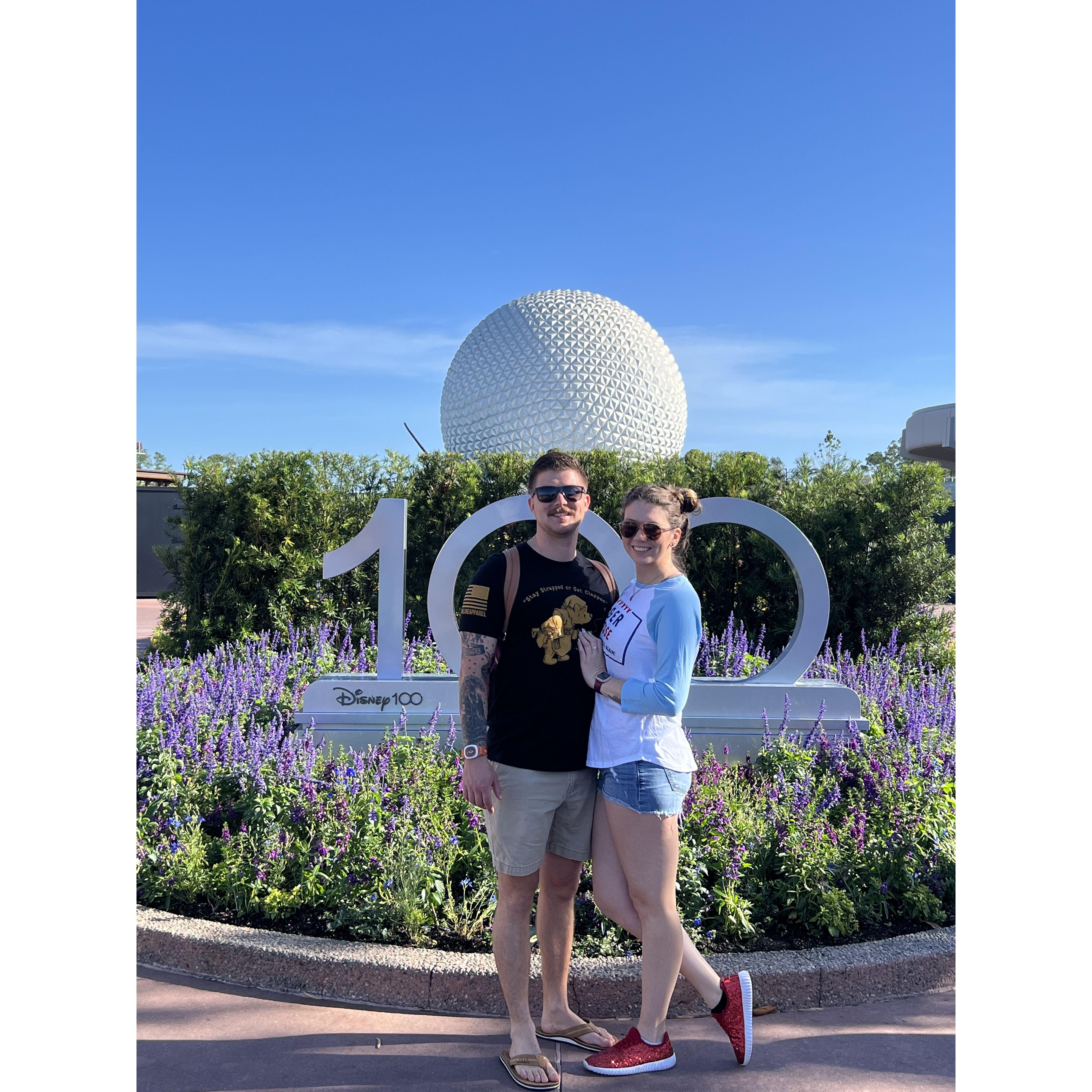 G's first time in Disney World