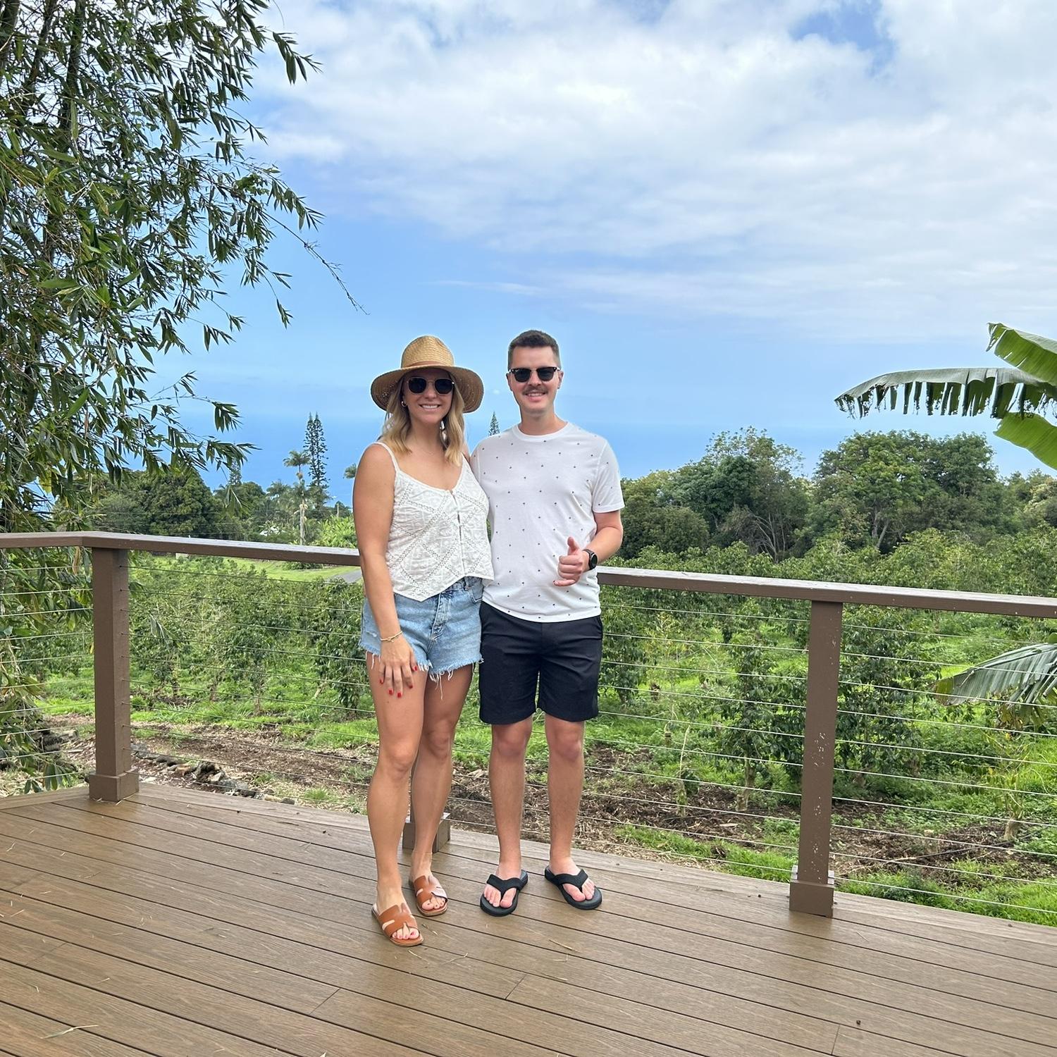 Coffee farm tour. We love coffee! The Big Island, Hawaii May 2025.