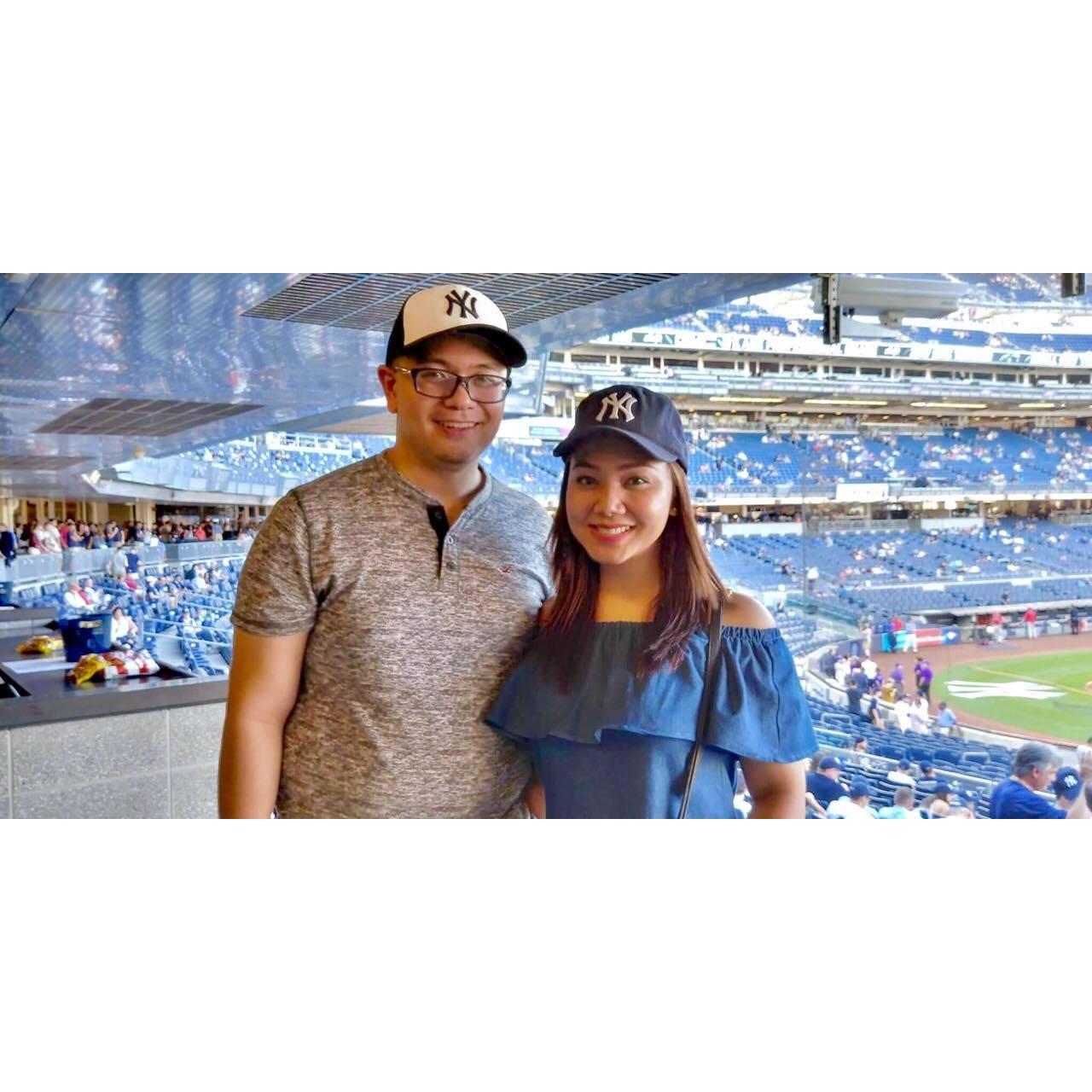 Her First Yankee Game