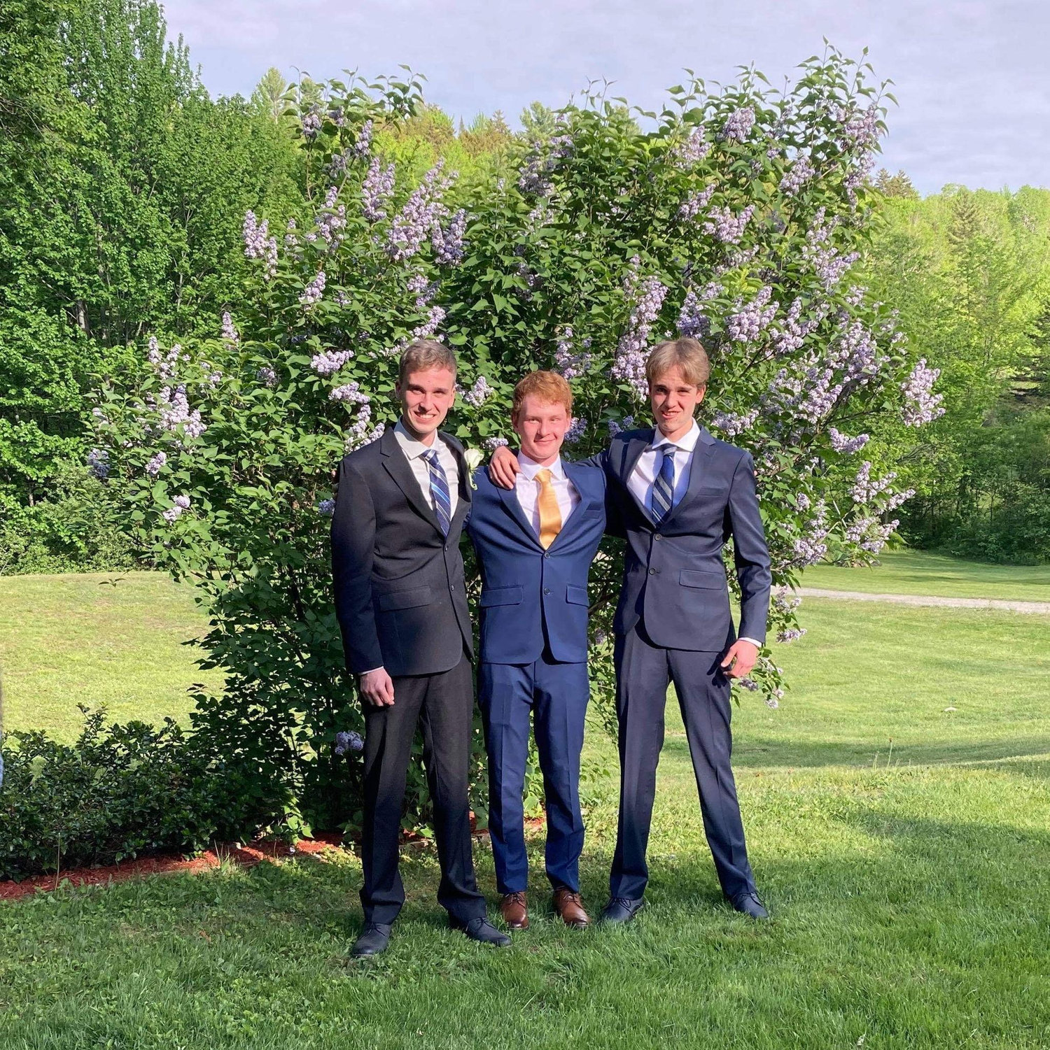 Ewan, Lyle, and Ethan, Senior Prom 2021